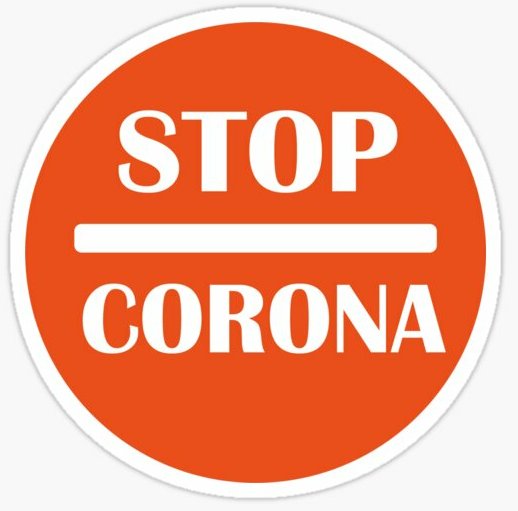 CORONAVIRUS PREVENTION STICKERS 13