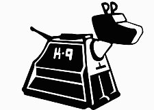 Doctor Who K-9 Diecut Decal