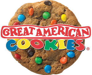 GREAT AMERICAN COOKIE LOGO STICKER