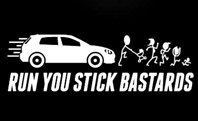 Anti Stick Family Die Cut Decal 05