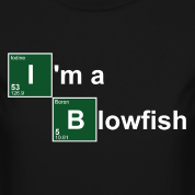 Breaking Bad  Im A Blowfish Diecut Decal