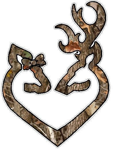 DEER HEART FILLS Nature Camo