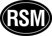 San Marino Oval Euro Decal