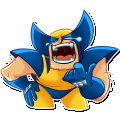 x-men wolverine sticker 27