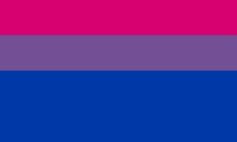 bi masculine leaning pride flag