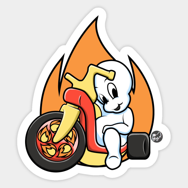 C GHOST RYDER STICKER