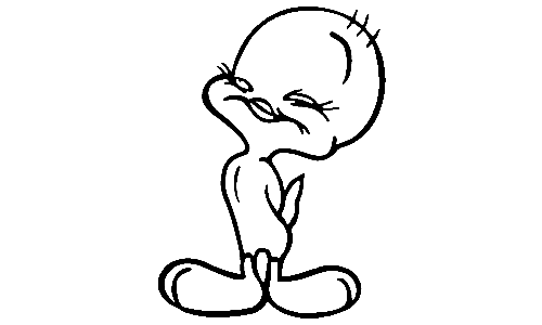 Tweety Decal 4