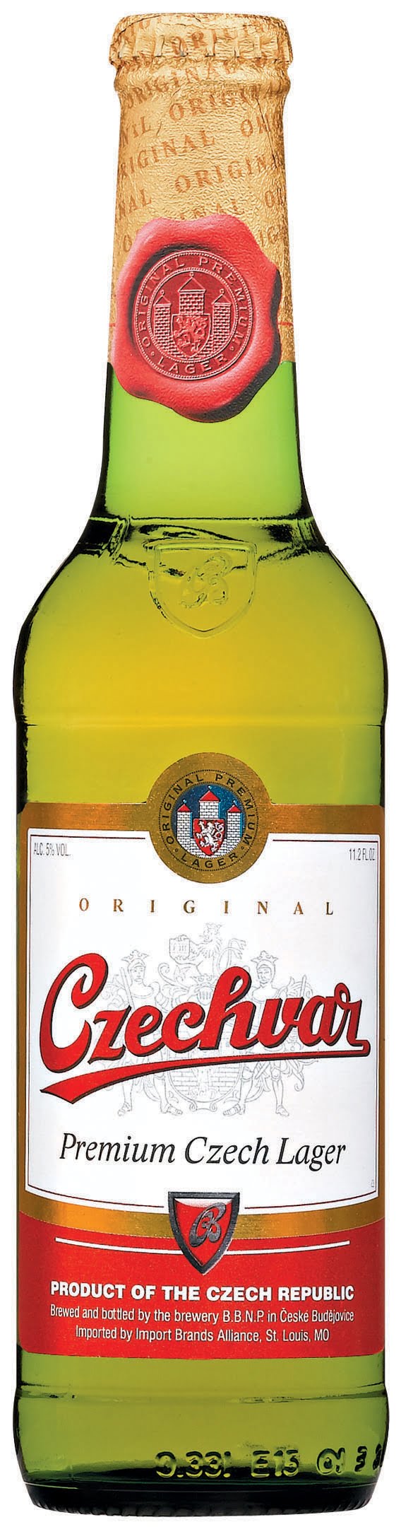 Czechvar Bottle Decal