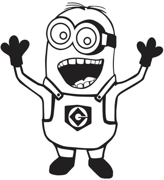 Minion Excited Decal