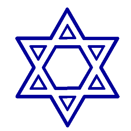 Star of David Decal