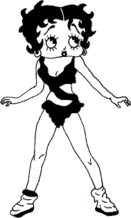 Betty Boop Decals 11