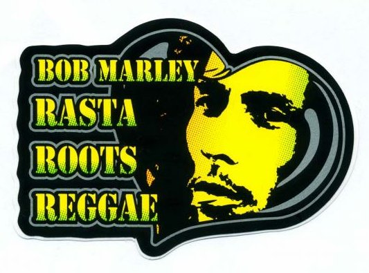 Bob Marley Sticker Reggae Decal 22