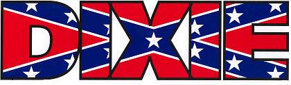 Rebel Sticker Dixie Car Decal