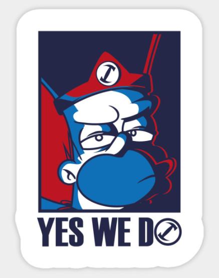 Simpson HOMER Yes we do Sticker