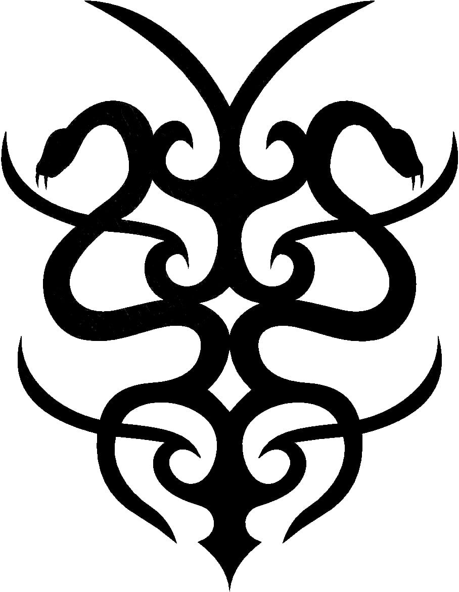 Snake Tribal Decal