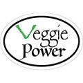VEGGIE POWER OVAL STICKER