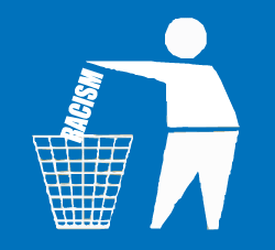 anti racism in trash sticher