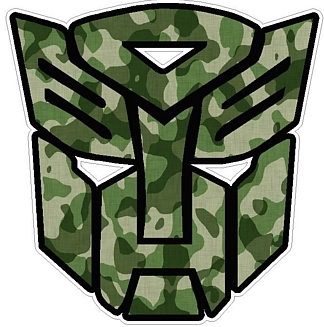 Camo GREEN Autobot