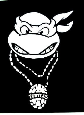 Ninja Turtle Vinyl Decal Sticker