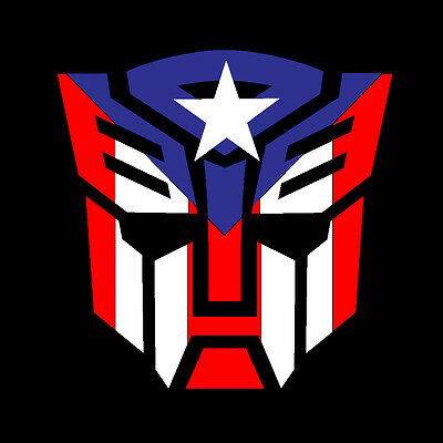 Puerto Rico Autobot Sticker