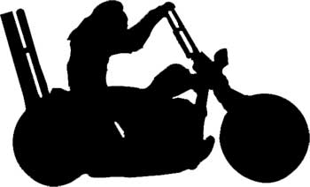 Diecut Motorcycle Decal 1