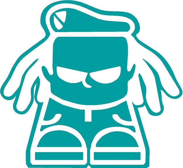 Dubiuza Kolekliv Bosnia Band and Reggae Decal