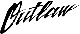 Outlaw Western Diecut Decal