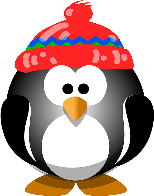 penguin winter hat