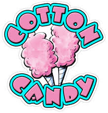 COTTON CANDY STICKER