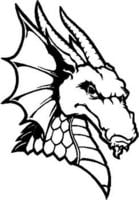 Dragon Vinyl Die Cut Decal Stickers 08