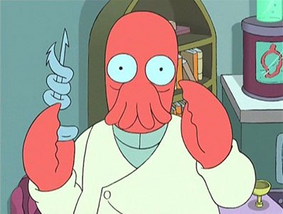 Futurama Dr Zoidberg Decal