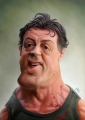 sylvestor stallone funny male celebrity face