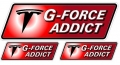 Tesla Motors G-FORCE ADDICT red