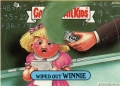Wiped Out WINNIE Funny Decal Name Sticker