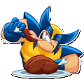 x-men wolverine sticker 10