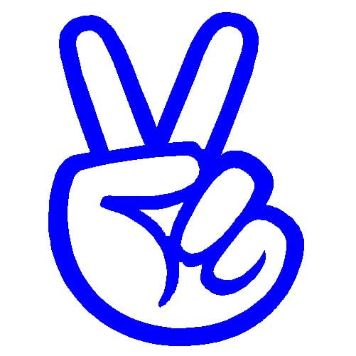 Peace Sticker