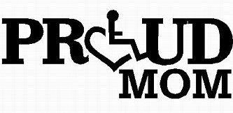 3E LOVE proud mom diecut vinyl decal