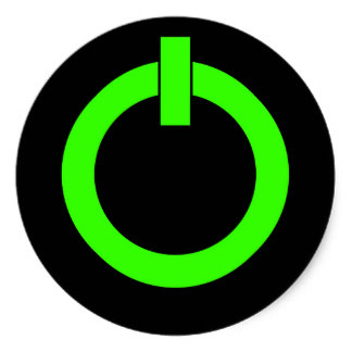 power_button_round_gamer sticker