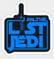 STAR WARS I Am The LAST JEDI STICKER