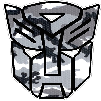 Camo GRAY Autobot