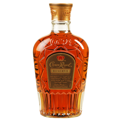 Crown Royal Reserve Bottle Shaped Sticker
