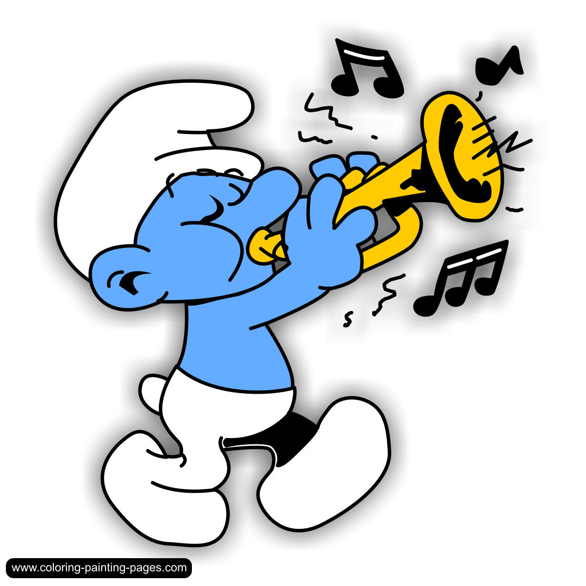 Harmony Smurf Sticker 2