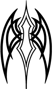 Tribal Design Sticker 1