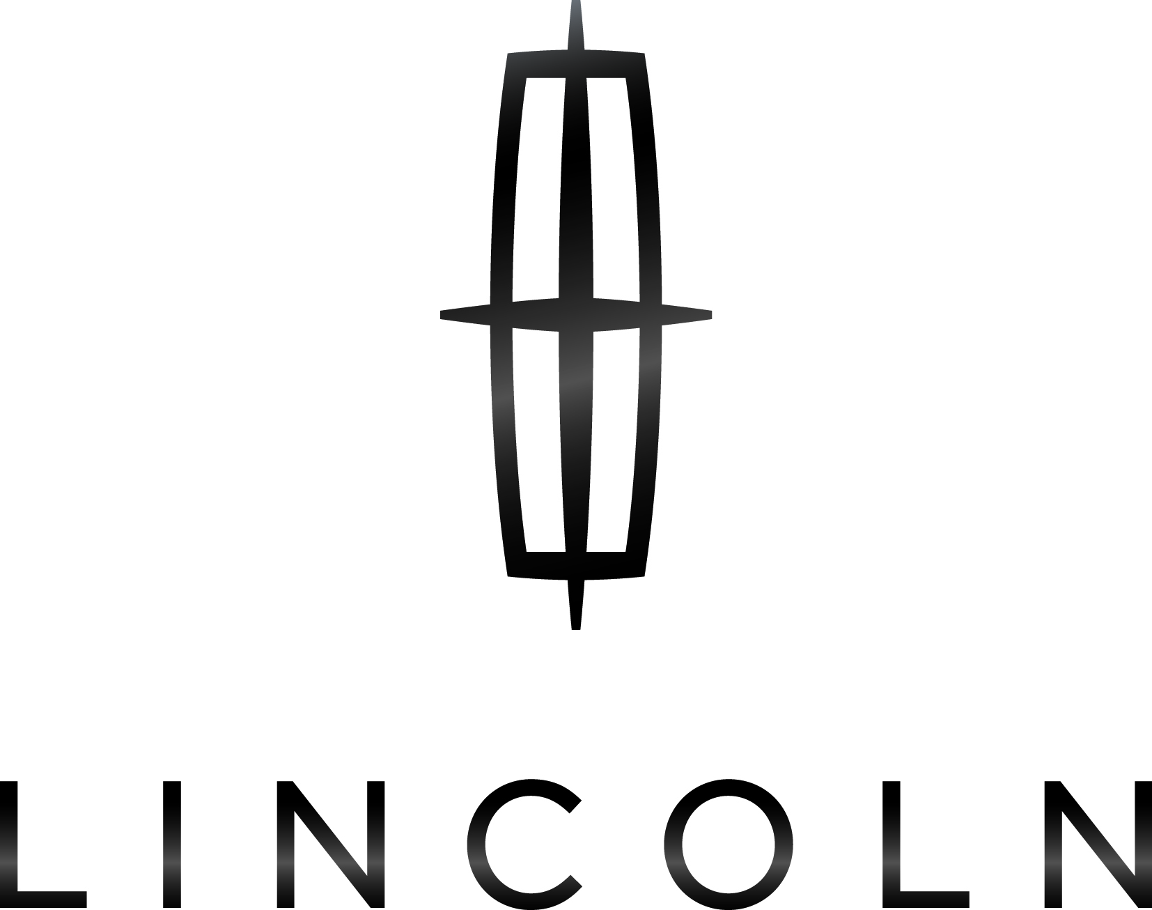 Lincoln-motors symbol WITH TEXT die cut decal