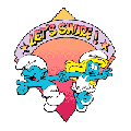 Smurf sticker 7