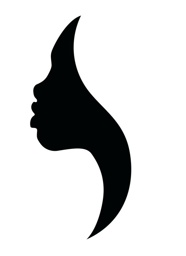 2 African Faces Africa Decal 11