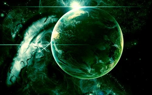 3D Space and Stars Wall graphics 35