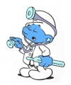 Doctor_Smurf_Comic_Book Sticker