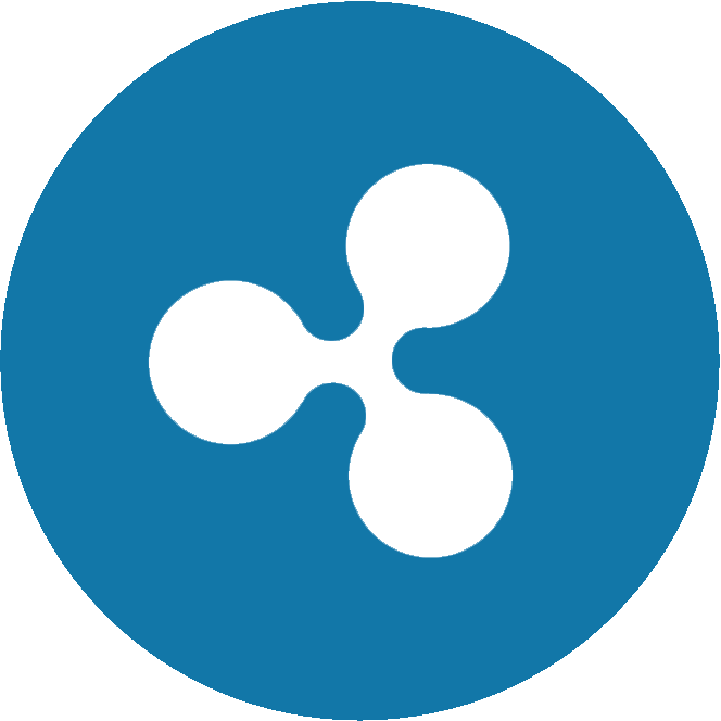 Ripple-CRYPTOCURRENCY logo sticker