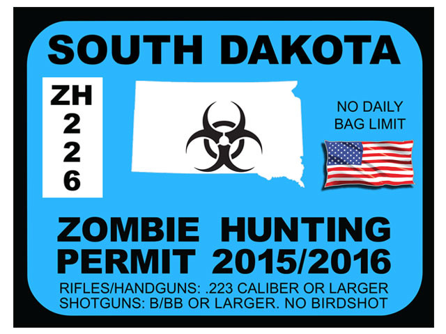 SOUTH DAKOTA ZOMBIE